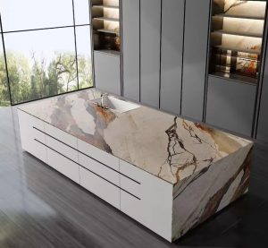 Stone Slab Dining Table