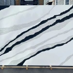 Silestone Color Quartz Stone Artificial Marble Calacatta Quartz Slab for Countertop /Benchtop