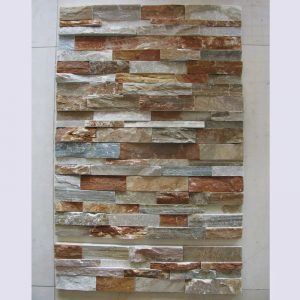 Natural Beige Yellow White Slate Stones for Wall Tile