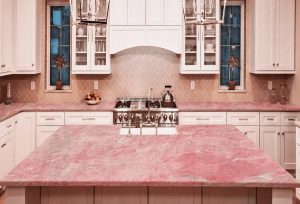 Pink Quartzite Countertop for Kitchen