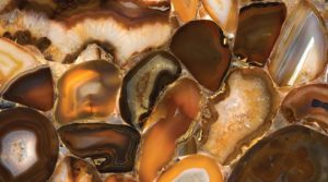 Semiprecious Brown Agate