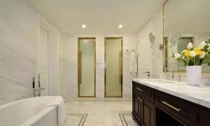 A Complete Guide to Cleaning and Maintaining White Natural Stone in Bathrooms